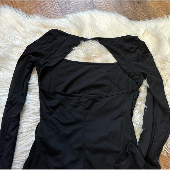 RUMORED Swan Lake Open Back Mini Dress - Picture 8 of 9